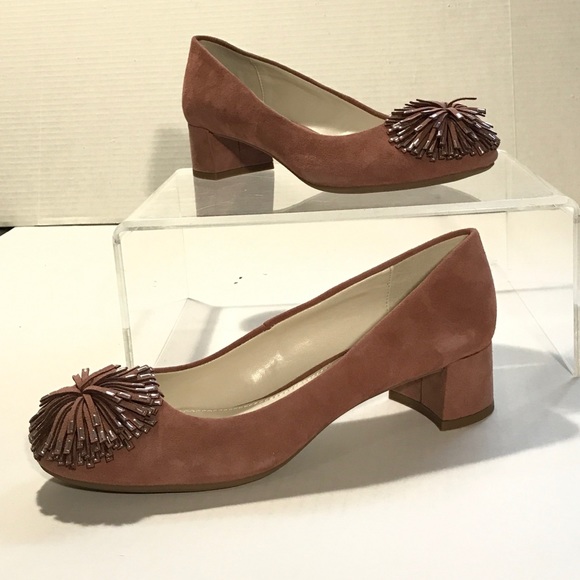 anne klein block heel